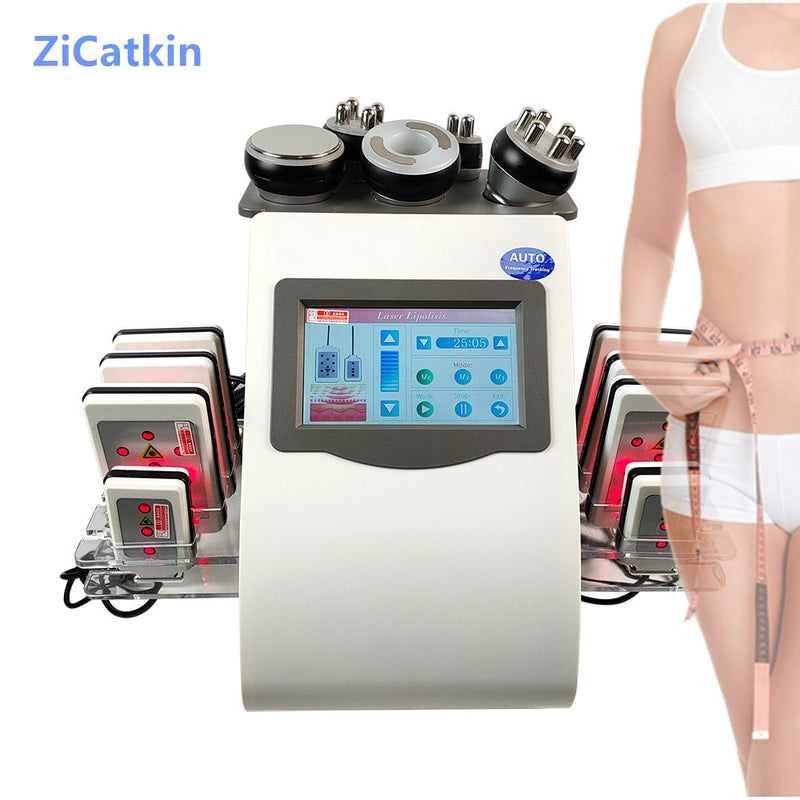 Máquina de Emagrecimento Corporal Ultrassônica 2022 - ZiCatkin Tech Lipo 40K