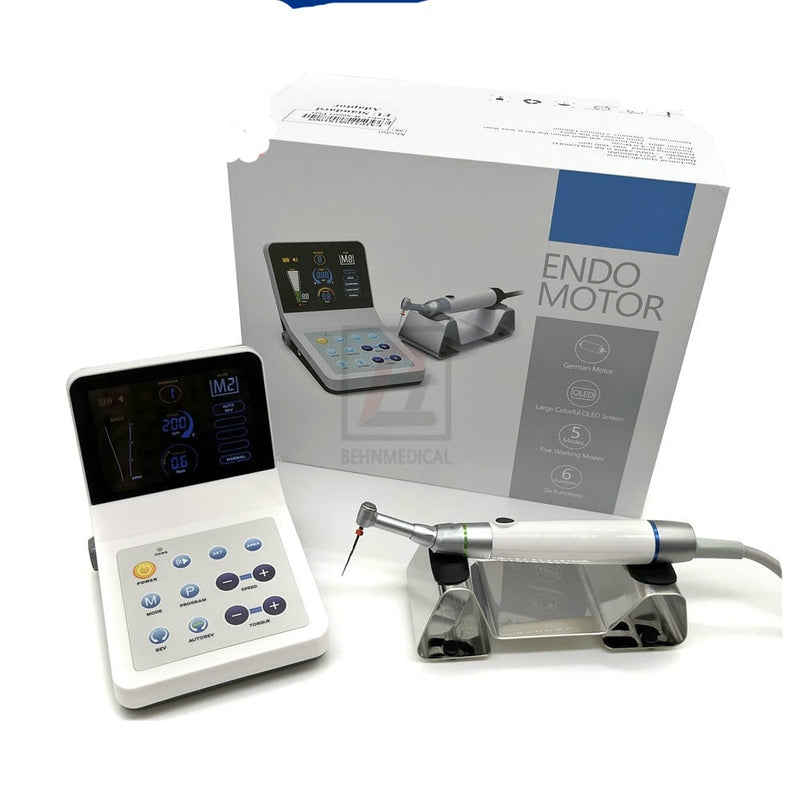 Endo Motor para Endodontia com LED, Localizador Apical Integrado e Função Reciprocante